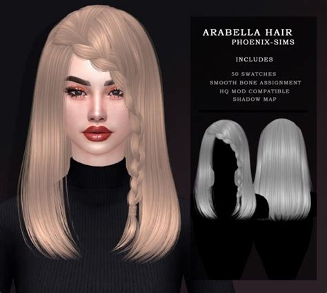 Nightcrawler 26 Hair Conversion Arabella Hair At Phoenix Sims Sims