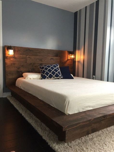 30 Floating Bed Frame With Storage