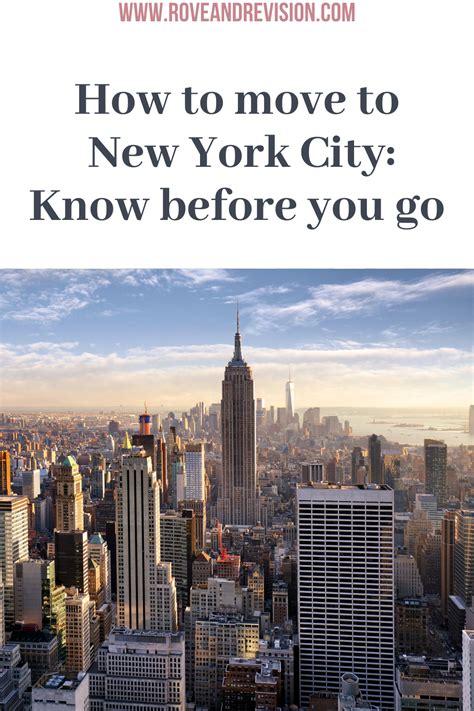 Things To Know Before Moving To New York