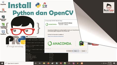 Tutorial Install Python Anaconda Dan OpenCV Dengan CMD Di Windows