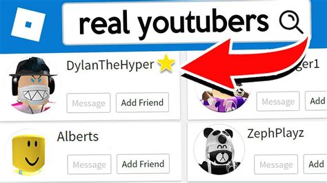 Youtubers Roblox Account