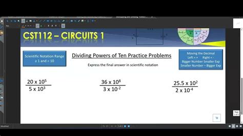 Multiplying And Dividing Powers Of Ten Youtube