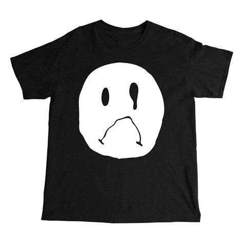 Sad Face T Shirt Etsy