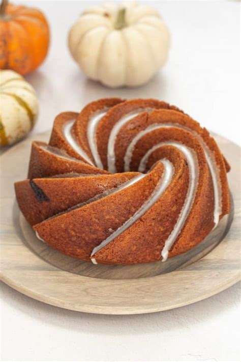 Pumpkin Bundt Cake With Cranberry Swirl Stetted