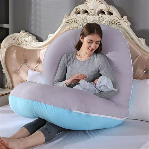 Extra Large Pregnancy Pillow C Shape Maternity Belly Contoured Body Support Ebay