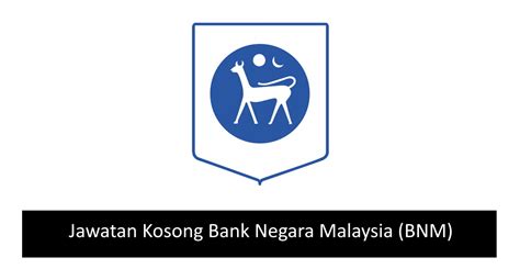 Jawatan kosong terkini yang diiklankan adalah seperti berikut: Jawatan Kosong Bank Negara Malaysia (BNM) - November 2020
