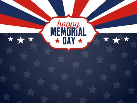 Happy Memorial Day Background Usa Flag Banner With Copy Space 216508