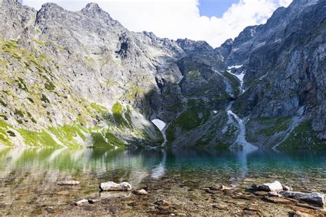 Premium Photo Black Lake Is A Mountain Lake On The Polish Side Of