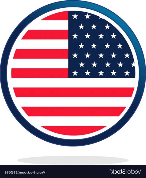 American Flag Logo Vector At Collection Of American