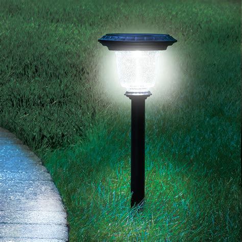 Maybe you would like to learn more about one of these? The Brighter Solar Walkway Light - Hammacher Schlemmer