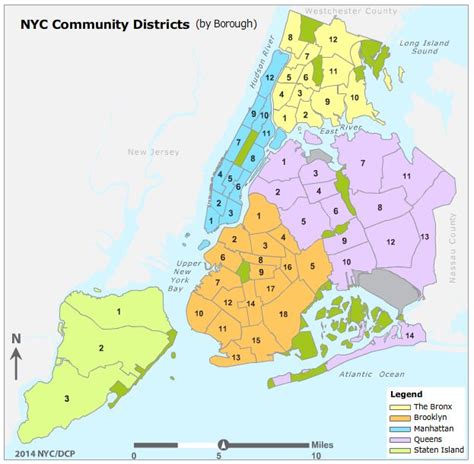 NYC Community Districts Community Geography Westchester County