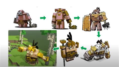 Minecraft Legends Exhibits Off A Few Of The New Mobs You May Be