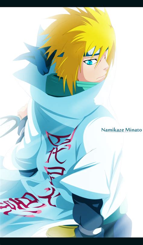 Anime Namikaze Minato Naruto Shippuuden Render Blue Eyes Hokage