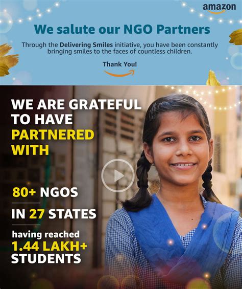 Amazons Delivering Smiles Program Asha Chennai