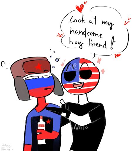 Country Humans America X Russia