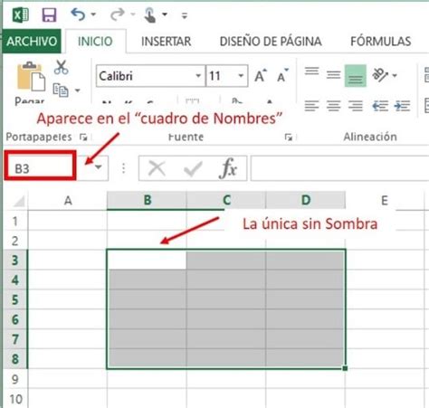 Qué Es Una Celda Activa En Excel Cosmo Del Como