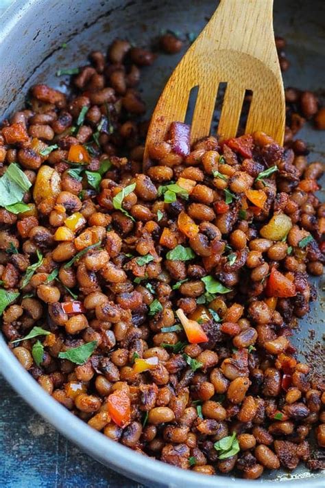 So it'd texture is unique also. Quick and Tasty Pan-Fried Black-eyed Peas