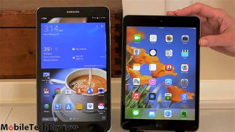 Samsung Galaxy Tab Pro 84 Vs Apple Ipad Mini With Retina Display