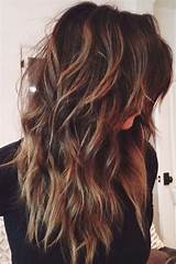 For a bold color, copper looks great on olive or tan skin. 20 Glamorous Long Layered Hairstyles for Women - Haircuts ...