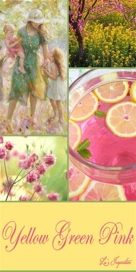 Lus Inspiration ღ Color Collage Mood Colors Paint Color Schemes