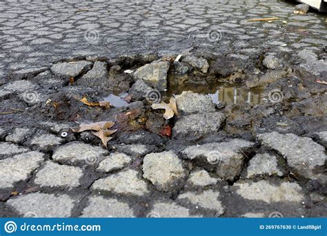 Broken And Cracked Pavement Texture Stock Photo Image Of Pavement