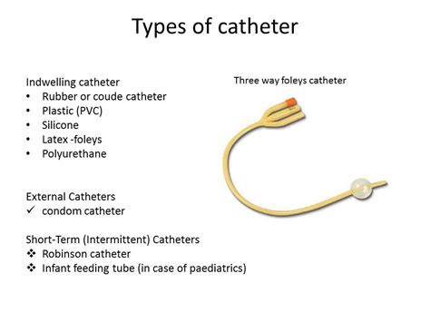 Foleys Catheter Uses And Different Sizes Surgical Technology