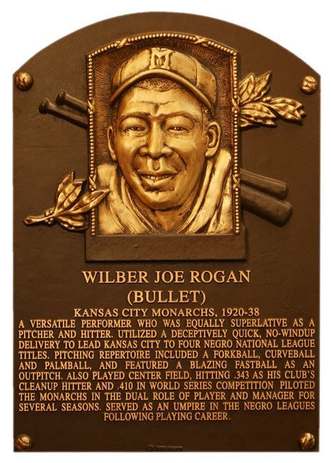 Rogan Bullet Baseball Hall Of Fame