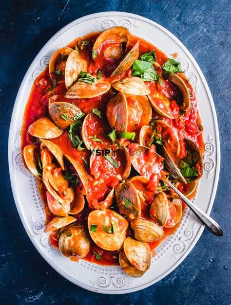See more ideas about clam bake, cooking recipes, food. The Best Clams In Red Sauce Recipe - Sip and Feast