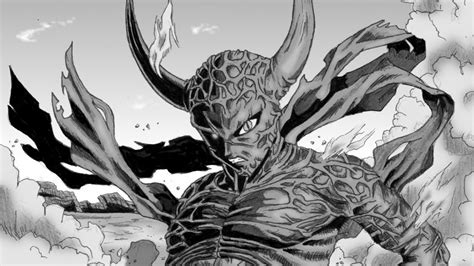Manga One Punch Man Saitama Vs Garou After Rigorously Training For
