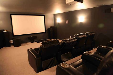 Five Great Basement Home Theater Design Ideas That Provide Informal
