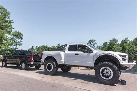 This Megaraptor By Megarexx Trucks Is A Ford Raptor On Steroids Driving
