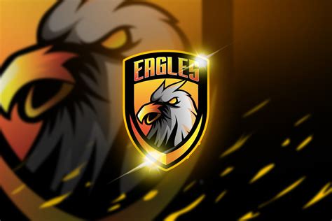 Eagles Mascot And Esport Logo Eagle Mascot Game Logo Design Mascot