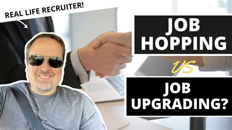 Job Hopping Vs Job Upgrading Youtube