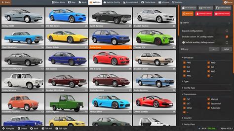 Beamng 0261 2022 September Update All Cars And Performance Full