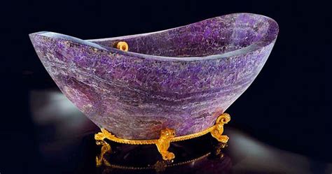 Dreamy Bathtub Fit For A Crystal Goddess Carved From Lush Amethyst Now