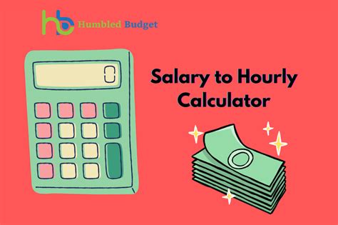 Salary To Hourly Calculator Humbled Budget