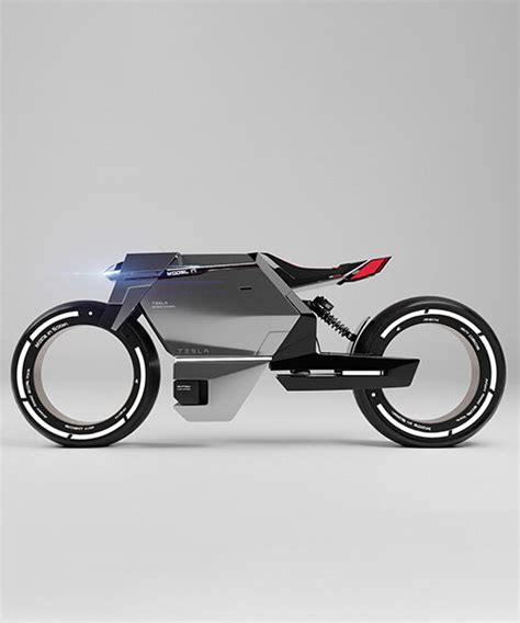 Cybertruck Inspired Tesla Model M Electric Motorcycle By Víctor