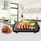 Electric Indoor Table Grill And Griddle