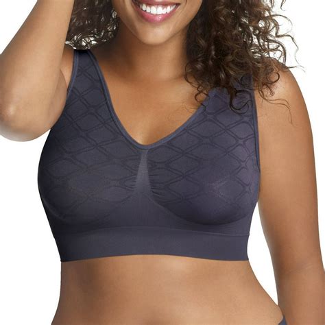 Just My Size Just My Size Womens Plus Size Pure Comfort Seamless Wirefree Bra Style Mj1263