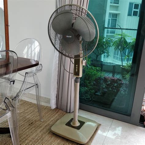 Vintage Mistral Stand Fan Repair Project Furniture And Home Living
