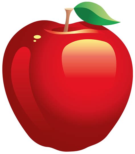 Large Painted Red Apple PNG Clipart - ClipArt Best - ClipArt Best