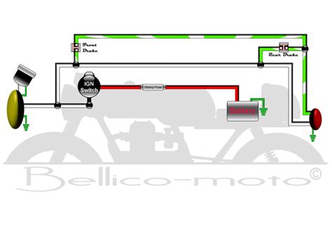 Wiring diagram for lights a trailer refrence elegant third brake. Bellico Moto > Wiring Diagrams