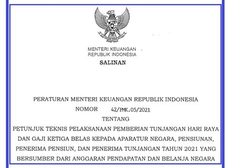 Dalam acara yang sama, sri mulyani pun juga mengumumkan rencana pembayaran thr 2021. Juknis THR, Gaji ke-13, & Tunjangan Tahun 2021 Bagi CPNS, PNS, TNI, PPPK, POLRI Dan Pejabat ...