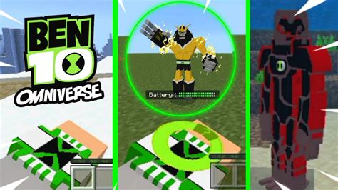 Novos Spoiler Sobre A Nova Addon Do Ben Omniverse No Minecraft Pe