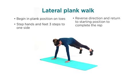 Lateral Plank Walk Youtube