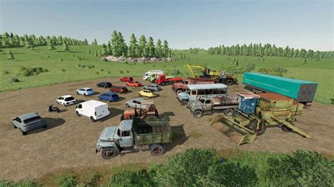 Placeable Vehicle Pack V10 Fs22 Mod