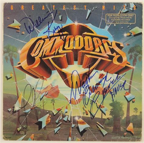 Lot Detail The Commodores Signed Greatest Hits Album
