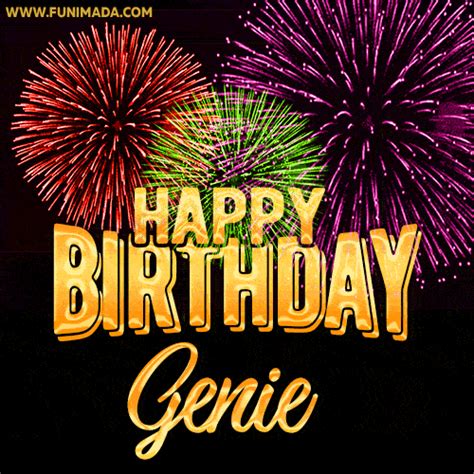 Happy Birthday Genie S