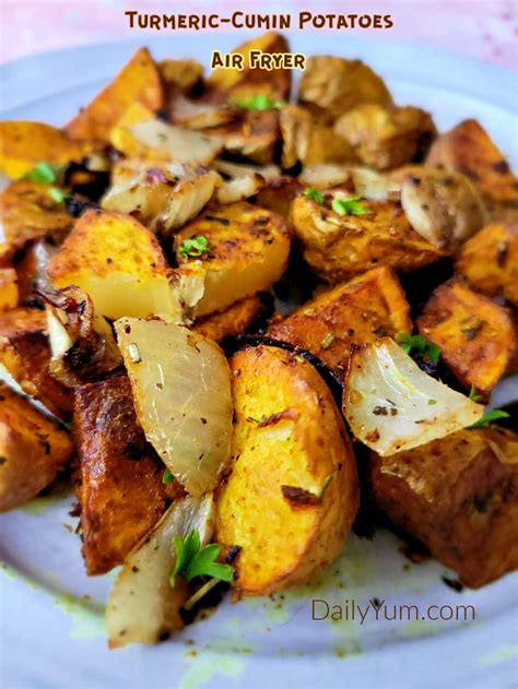 Turmeric Cumin Roasted Potatoes Daily Yum