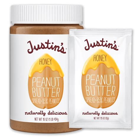 Honey Peanut Butter Justins Products